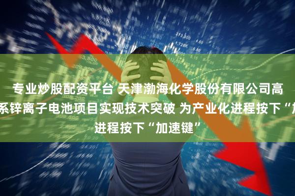 专业炒股配资平台 天津渤海化学股份有限公司高安全水系锌离子电池项目实现技术突破 为产业化进程按下“加速键”