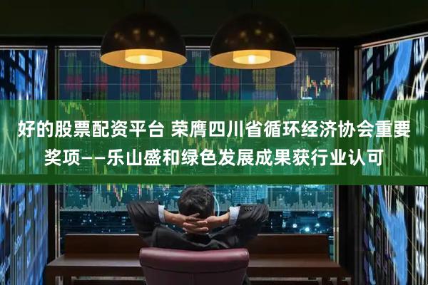 好的股票配资平台 荣膺四川省循环经济协会重要奖项——乐山盛和绿色发展成果获行业认可